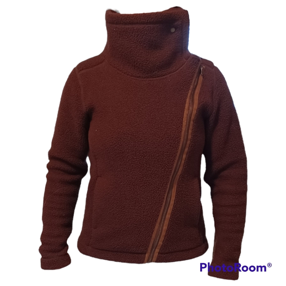 Basin and Range Lily Heavyweight fleece jacket, size small